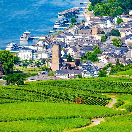Labed - Wohnen Direkt An Der Drosselgasse, Stilvolle Mit Rheinblick Apartament