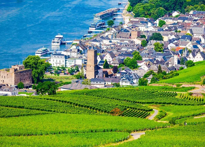 Labed - Wohnen Direkt An Der Drosselgasse, Stilvolle Mit Rheinblick Lejlighed